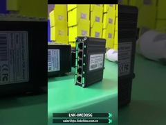 มินิ อินดัสเตอรเน็ตสวิตช์อินดัสเตอรเน็ตขนาด 5 ท่า 10/100/1000BASE-T RJ45 5 ท่า