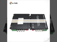 4Ch 5MP HD-AHD/HD-CVI/HD-TVI/CVBS เครื่องแปลงไฟเบอร์วีดีโอ 4ใน 1