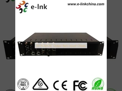 2U 14 สล็อต AC Output Rack mount ชาซี