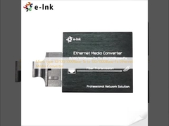 เครื่องแปลงสื่ออีเทอร์เน็ตแบบไมโคร 10/100/1000Base-Tx เป็น 100/1000Base-Fx