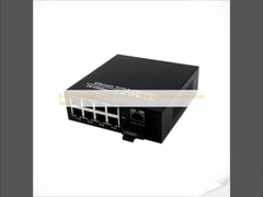 8-Port 10/100Base-TX + 1-Port 100Base-FX ไฟเบอร์อีเทอร์เน็ตสวิตช์