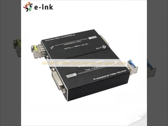 มินิ 4K DVI ไฟเบอร์ออปติก เอ็กซ์เทนเดอร์พร้อมเสียงสเตียโร