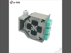 12LC Quad Din-rail Mount ไฟเบอร์ แพทช์ แพนล