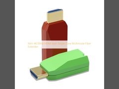 มินิ 4K / 30Hz HDMI ผ่าน Single-Core Multimode Fiber Extender