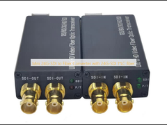 มินิ 24G-SDI เป็นเครื่องแปลงไฟเบอร์ด้วยไฟเบอร์ 24G-SDI 1*LC
