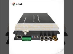 1Ch BIDI 3G-SDI Video + 2Ch Backward Analog Audio + 1Ch BIDI RS422 + 1Ch 100M Ethernet + 1Ch Backward Tally + 1Ch Backward Analog Tri-level Sync ผ่านเครื่องขยายไฟเบอร์