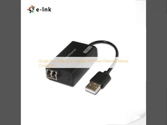 Single Port USB3.0 เป็น Gigabit SFP Fiber Ethernet Media Converter