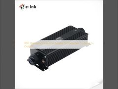 IP67 กันน้ําอุตสาหกรรม Gigabit PoE Extender (1 x input 1 x output)