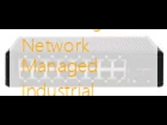 16+2F Gigabit Network Managed Industrial Ethernet Switch เครื่องปรับเปลี่ยน Ethernet อุตสาหกรรม
