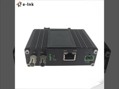 Mini Industrial 10BASE-T ถึง 10BASE-FL Ethernet Media Converter