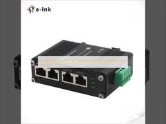 12 ~ 48VDC ไฟฟ้าเข้า อุตสาหกรรม 2-Port Gigabit PoE + Injector