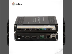 ตัวขยายสัญญาณไฟเบอร์ HDMI KVM 4K 60Hz แบบมัลติฟังก์ชัน