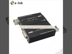 มินิ 4K DVI ไฟเบอร์ออปติก เอ็กซ์เทนเดอร์พร้อมเสียงสเตียโร