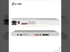 4E1 + 4FE 1+1 ไฟเบอร์ PDH มัลติเพล็กเซอร์