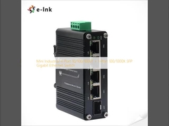 มินิ อินดัสเตรล 4-Port 10/100/1000T + 1-Port 100/1000X SFP Gigabit Ethernet Switch