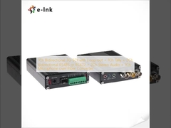 1Ch 2 ด้าน 3G-SDI ด้วยลุป-เอาท์ + 1Ch Tally + 2Ch 2 ด้าน RS485 หรือ RS422 + 2Ch สเตเรียออดิโอ + 1Ch ไมโครโฟนผ่านเครื่องแปลงไฟเบอร์