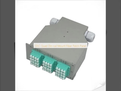 12LC Quad Din-rail Mount ไฟเบอร์ แพทช์ แพนล