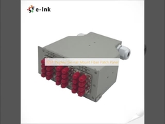 12ST Duplex Din-rail Mount Fiber Patch Panel พานีลที่ติดต่อกับเส้นใย