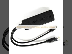 10/100/1000M 5V 2A PoE Splitter พร้อมพอร์ต Micro USB