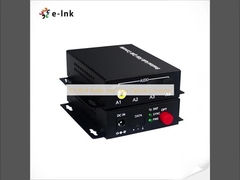 1Ch RCA Audio ผ่านตัวแปลงไฟเบอร์ออฟติคัล