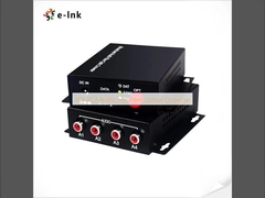 4Ch RCA Audio ผ่านตัวแปลงไฟเบอร์ออฟติคัล