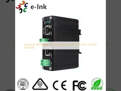 อีเธอร์เน็ตอุตสาหกรรม 10/100Base-TX ผ่าน UTP พร้อม PoE+ และ PoW Extender