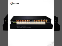 32Ch RCA Audio ผ่านตัวแปลงไฟเบอร์ออฟติคัล