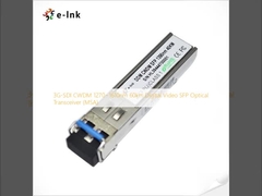 3G-SDI CWDM 1270~1610nm เครื่องรับสัญญาณออปติกอล (MSA) ขนาด 60 กม.