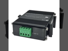 ตัวแปลงสื่อ Mini Industrial 100BASE-FX เป็น 10/100BASE-T 90W PoE++ พร้อม IEEE 802.3az Energy Effici