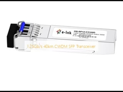 1.25Gb/s เครื่องรับสัญญาณ CWDM SFP 40km