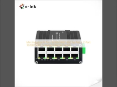 มินิ อินดัสเตรล 8-Port 10/100/1000T 802.3at PoE + 2-Port 10/100/1000T Compact Ethernet Switch