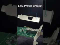 การ์ด LAN ไฟเบอร์ออปติก 100M/1000M