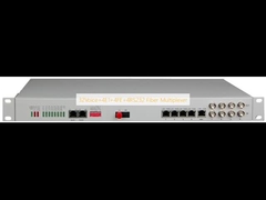 32เสียง + 4E1 + 4FE + 4RS232 สายใย multiplexer