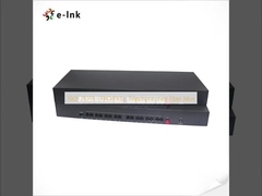 16Ch POTS ((FXO/FXS) โทรศัพท์ผ่านไฟเบอร์ Mux