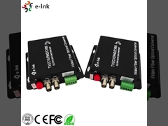 2Ch 5MP HD-Video 4-in-1 รองรับเครื่องแปลงไฟเบอร์วีดีโอ 5MP 4MP 3MP 1080P 720P กล้อง