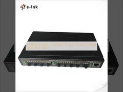 8x1000M Port SFP + 1x1000M Port SFP / Port TP (Combo) อัพลิงค์ ไฟเบอร์สวิตช์