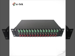 16 สล็อต Video Converter Rack รองรับการทํางานพร้อมกันของ Video Converter แบบ 1Ch หรือ 2Ch