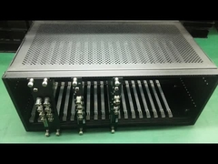 4U Video Converter Rack ให้บริการไฟฟ้าสองที่ทําให้ระบบสามารถทํางานภายใต้หลายการทํางาน