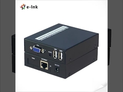 USB VGA KVM over CAT5/6 UTP Extender รองรับการส่งสัญญาณเสียงสเตเรียอานาล็อกทางเดียว
