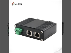 อุตสาหกรรม 10/100/1000Mbps 802.3bt PoE++ Splitter Output Voltage 24VDC รองรับ DIN-Rail & Wall-moun