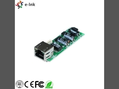 ตัวแยก PoE 10/100M 24V 1A รองรับ IEEE802.3af/at พร้อมการออกแบบบริดจ์เต็มรูปแบบ, อินพุตไม่ระบุขั้ว