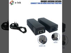 ตัวฉีดไฟ PoE 10/100M IEEE802.3af 15.4W รองรับมาตรฐาน Limited Power Source (LPS)