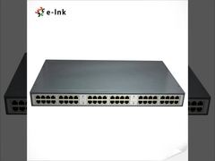 24-Port PoE Injector Coming with the Ethernet network port and PoE output port