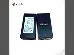 หัวฉีด POE 24V 24W 10/100/1000Mbps พร้อมสายไฟ จ่ายไฟให้อุปกรณ์ระยะไกลผ่านสาย CAT 5/6