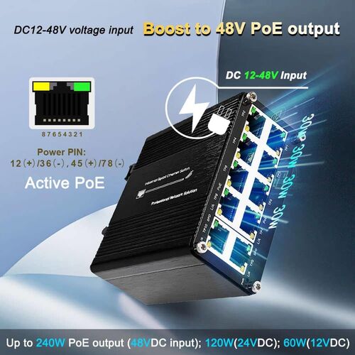Latest company news about การเพิ่มประสิทธิภาพแอปพลิเคชันอุตสาหกรรมด้วยโซลูชันสวิตช์ PoE 8+2 กิกะบิต