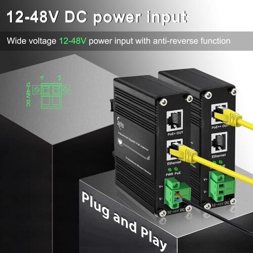 Latest company news about เติมพลังเครือข่ายของคุณ: PoE Injector สำหรับการเชื่อมต่อทางอุตสาหกรรมที่ไร้รอยต่อ