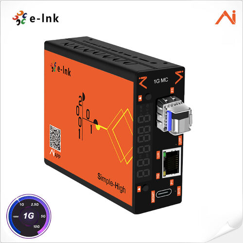 Latest company news about E-link เปิดตัว LNK-AI3011M-SFP: ตัวแปลงสื่อไฟเบอร์ที่มีการจัดการอัจฉริยะที่ขับเคลื่อนด้วย AI กำหนดนิยามใหม่ของการบำรุงรักษาเครือข่าย