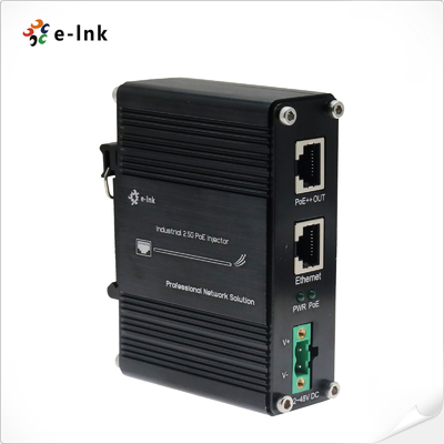 95W 2.5G PoE Adapter Rj45 Poe Injector พลังงานไฟฟ้าผ่าน Ethernet