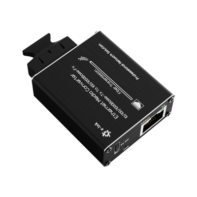 เครื่องแปลงสื่ออีเทอร์เน็ตแบบไมโคร 10/100/1000Base-Tx เป็น 100/1000Base-Fx