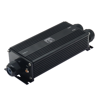IP67 กันน้ําอุตสาหกรรม Gigabit PoE Extender (1 x เข้า 2 x ออก)